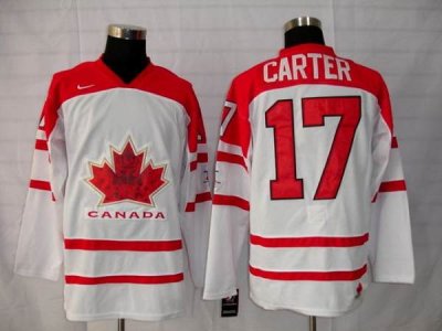 Jerseys Factory Cheap Team Canada 2010 Olympic #17 Jeff Carter E