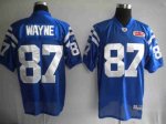 Jerseys Factory Cheap Colts #87 Reggie Wayne Blue With Super Bow