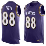 Jerseys Factory Cheap Nike Ravens #88 Dennis Pitta Purple Team C
