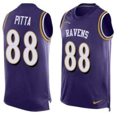Jerseys Factory Cheap Nike Ravens #88 Dennis Pitta Purple Team C