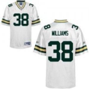Jerseys Factory Cheap Packers #38 Tramon Williams White Stitched