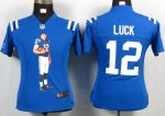 Jerseys Factory Cheap Nike Colts #12 Andrew Luck Royal Blue Team