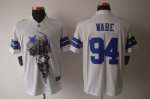 Jerseys Factory Cheap Nike Cowboys #94 DeMarcus Ware White Men's