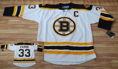 Jerseys Factory Cheap Bruins #33 Zdeno Chara Embroidered White N