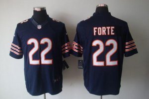 Jerseys Factory Cheap Nike Bears #22 Matt Forte Navy Blue Team C