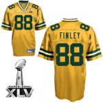Jerseys Factory Cheap Packers #88 Jermichael Finley Yellow Super