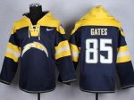 Jerseys Factory Cheap Nike Chargers #85 Antonio Gates Navy Blue
