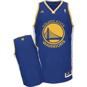 Jerseys Factory Cheap Revolution 30 Warriors Blank Blue Embroide
