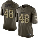 Jerseys Factory Cheap Nike Steelers #48 Bud Dupree Green Men's S
