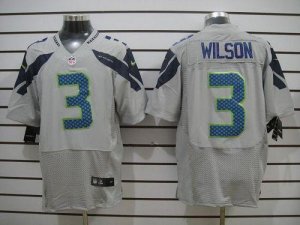 Jerseys Factory Cheap Nike Seahawks #3 Russell Wilson Grey Alter