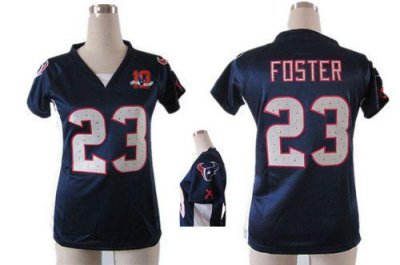 Jerseys Factory Cheap Nike Texans #23 Arian Foster Navy Blue Tea