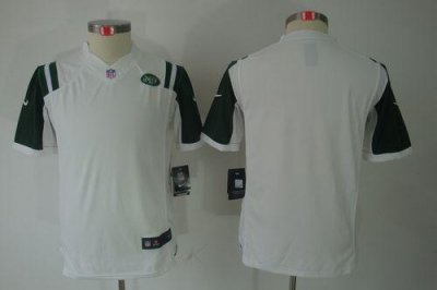 Jerseys Factory Cheap Nike Jets Blank White Youth Embroidered NF