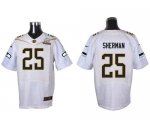 Jerseys Factory Cheap Nike Seahawks #25 Richard Sherman White 20