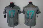 Jerseys Factory Cheap Nike Dolphins #17 Ryan Tannehill Grey Shad