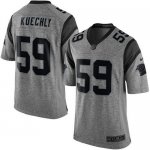Jerseys Factory Cheap Nike Panthers #59 Luke Kuechly Gray Men's