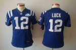 Jerseys Factory Cheap Nike Colts #12 Andrew Luck Royal Blue Team