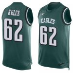 Jerseys Factory Cheap Nike Eagles #62 Jason Kelce Midnight Green