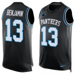 Jerseys Factory Cheap Nike Panthers #13 Kelvin Benjamin Black Te