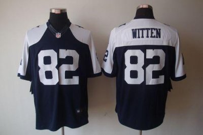 Jerseys Factory Cheap Nike Cowboys #82 Jason Witten Navy Blue Th