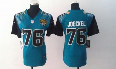 Jerseys Factory Cheap Nike Jaguars #76 Luke Joeckel Teal Green T