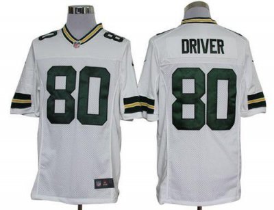 Jerseys Factory Cheap Nike Packers #80 Donald Driver White Men's