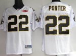 Jerseys Factory Cheap Saints #22 Tracy Porter White With Super B
