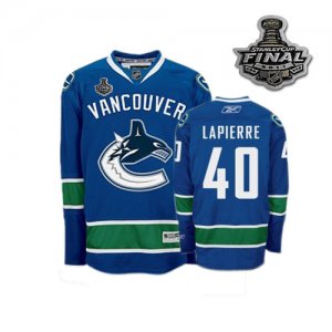 Jerseys Factory Cheap Canucks 2011 Stanley Cup Finals #40 Maxim