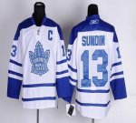Jerseys Factory Cheap Maple Leafs #13 Mats Sundin White Third Em