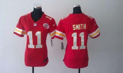 Jerseys Factory Cheap Nike Chiefs #11 Alex Smith Red Team Color