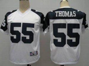 Jerseys Factory Cheap Cowboys #55 Zach Thomas White Stitched NFL