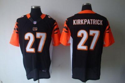 Jerseys Factory Cheap Nike Bengals #27 Dre Kirkpatrick Black Tea