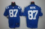 Jerseys Factory Cheap Nike Colts #87 Reggie Wayne Royal Blue Tea