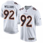 Jerseys Factory Cheap Nike Broncos #92 Sylvester Williams White