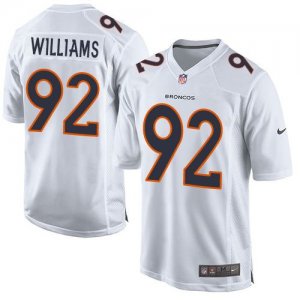 Jerseys Factory Cheap Nike Broncos #92 Sylvester Williams White