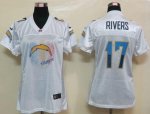 Jerseys Factory Cheap Nike Chargers #17 Philip Rivers White Wome