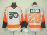 Jerseys Factory Cheap Flyers #28 Claude Giroux White Road Embroi