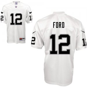 Jerseys Factory Cheap Nike Raiders #12 Jacoby Ford White Stitche