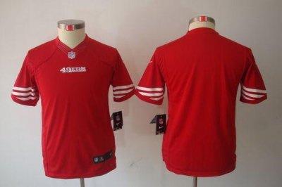 Jerseys Factory Cheap Nike 49ers Blank Red Team Color Youth Embr