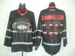 Jerseys Factory Cheap Canadiens #13 Michael Cammalleri Black Ice