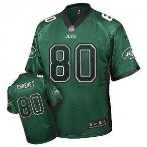 Jerseys Factory Cheap Nike Jets #80 Wayne Chrebet Green Team Col
