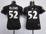 Jerseys Factory Cheap Nike Ravens #52 Ray Lewis Black Alternate