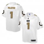 Jerseys Factory Cheap Nike Colts #1 Pat McAfee White Men's NFL P