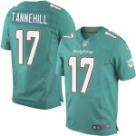 Jerseys Factory Cheap Nike Dolphins #17 Ryan Tannehill Aqua Gree
