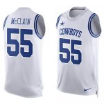 Jerseys Factory Cheap Nike Cowboys #55 Rolando McClain White Men
