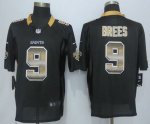 Jerseys Factory Cheap Nike Saints #9 Drew Brees Black Team Color