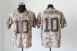 Jerseys Factory Cheap Nike Giants #10 Eli Manning Camo USMC Men'