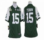 Jerseys Factory Cheap Nike Jets #15 Tim Tebow Green Team Color W