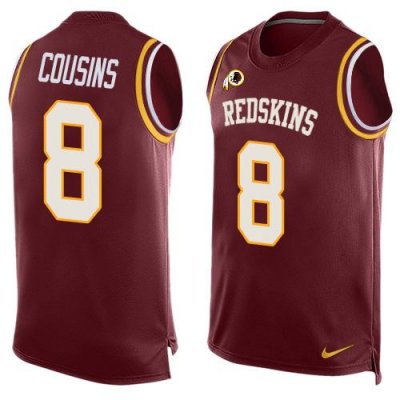 Jerseys Factory Cheap Nike Redskins #8 Kirk Cousins Burgundy Red