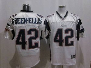 Jerseys Factory Cheap Patriots #42 Green-Ellis White Stitched NF