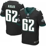 Jerseys Factory Cheap Nike Eagles #62 Jason Kelce Black Alternat